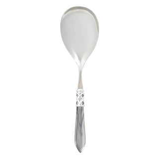 Aladdin Antique Light Gray Serving Spoon - La Cuisine