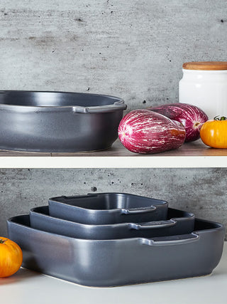 Appolia Ceramic Rectangular Baker, 10" Slate