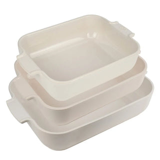 Appolia Ceramic Rectangular Baker 16" Ecru