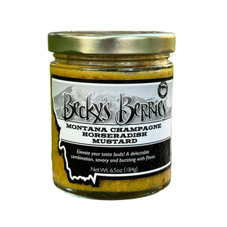 Montana Champagne Horseradish Mustard