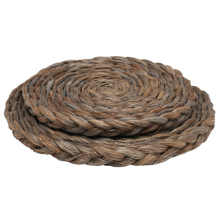 Reid Storm Dust Round Pot Trivets Abaca, Set/2 - La Cuisine