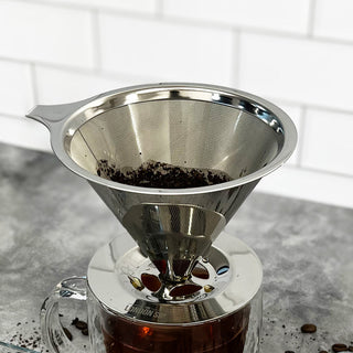 London Sip Stainless Steel Coffee Dripper - La Cuisine