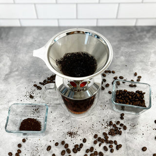 London Sip Stainless Steel Coffee Dripper - La Cuisine