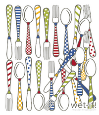 Cutlery Swedish Dishcloth - La Cuisine