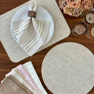 Echo Round Placemats, Set/4