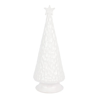 Foresta Large Hammered Tree - White