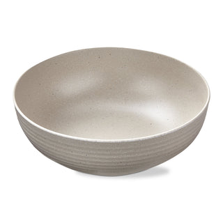 Brooklyn Melamine Serving Bowl Cream