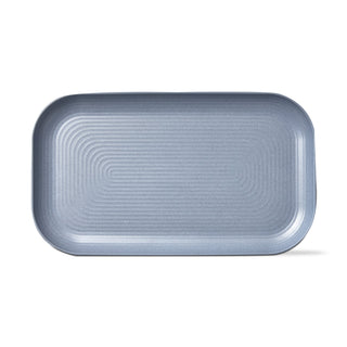 Brooklyn Melamine Rectangular Platter Light Blue