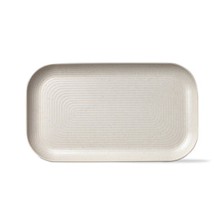 Brooklyn Melamine Rectangular Platter Cream