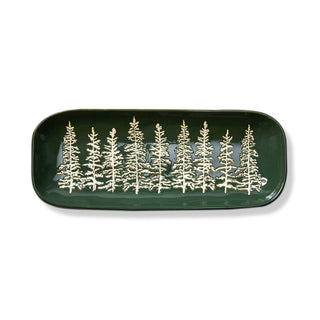Wilde Pine Tree Rectangular Platter - La Cuisine