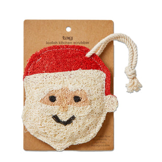 Christmas Santa Loofah Scrubber - La Cuisine