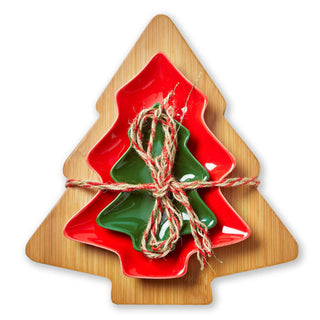 Tree Board & Dish, Set/3 - La Cuisine