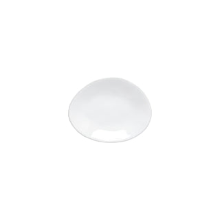 Livia Bread Plate Oval -  6" White - La Cuisine