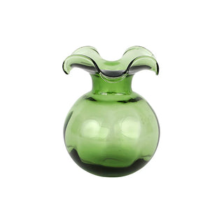 Hibiscus Glass Bud Vase