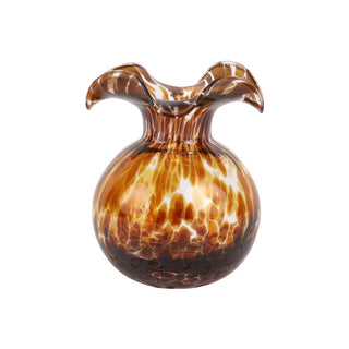 Hibiscus Glass Bud Vase