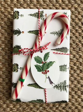 Holly and Mistletoe Gift Tag - La Cuisine