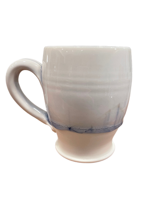 Blue & Ivory Glazed Mug - La Cuisine