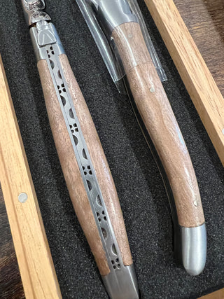 Walnut Wood Carving Set - La Cuisine