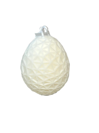 Unscented Triangular Veins Egg Candle