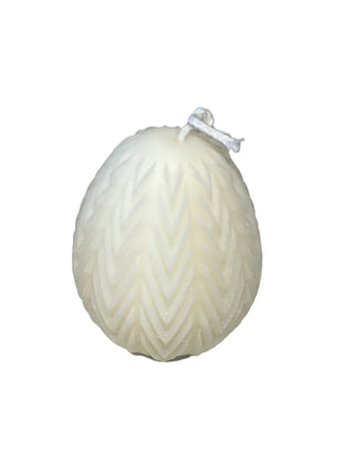 Unscented V Veins Egg Candle - La Cuisine