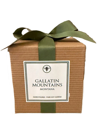 Gallatin Mountains, MT Custom Candle - La Cuisine