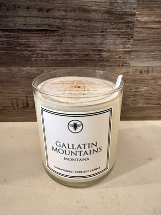 Gallatin Mountains, MT Custom Candle - La Cuisine