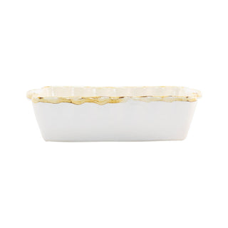 Italian Bakers White Small Rectangular Baker