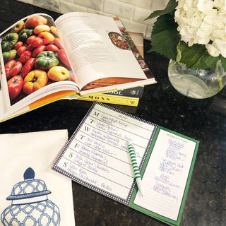 Notepad Meal Planner with Tear Off Market List - La Cuisine
