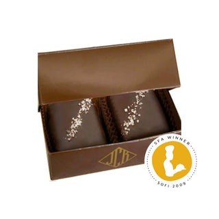 Truffle Fudge Bites - Dark Chocolate with French Grey Sea Salt (2 PC) - La Cuisine