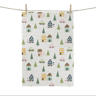 Holiday Town Kitchen Towel