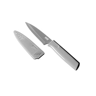 Paring Knife Colori Serrated - Gray