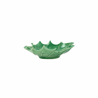 Lastra Evergreen Figural Holly Small Bowl - La Cuisine