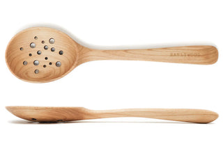 Hardwood Slotted Spoon