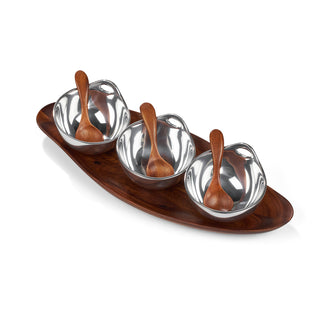 Portables Triple Condiment Server - La Cuisine