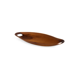 Portables Acacia Wood Tray - 18in - La Cuisine