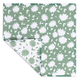Vibe Recycled Cloth, Set/2 - Aster Green - La Cuisine