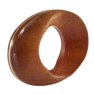 Morgan Wood Napkin Rings, Set/4 - La Cuisine