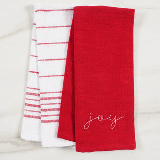 Holiday Red Embroidered Monaco Set/2