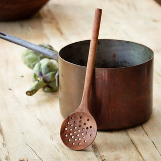 Wooden Straining Spoon - La Cuisine