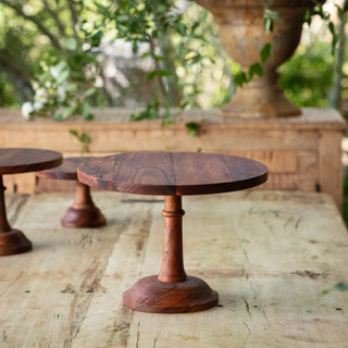 Wooden Cake Stand, Large - La Cuisine