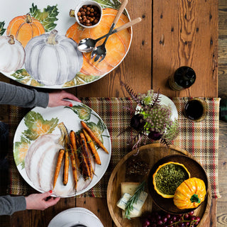 Pumpkins Large Oval Platter