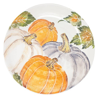 Large Serving Bowl w/ Assorted Pumpkins - La Cuisine