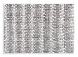 Home Bow Knot Vinyl Placemat - Gray Set/6 - La Cuisine