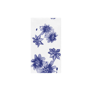 Papersoft Napkins Blue and White Floral Guest Towels, Pkg/20 - La Cuisine
