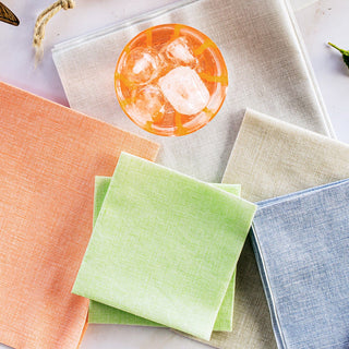 Papersoft Napkins Easy Green Cocktail Napkins, Pkg/20 - La Cuisine
