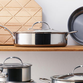Provisions 11" Stainless Steel Traditional Lid - La Cuisine