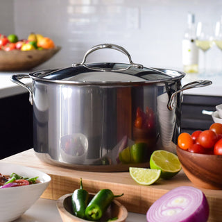 Provisions 11" Stainless Steel Traditional Lid - La Cuisine