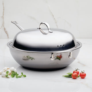 Provisions 14" Stainless Steel Domed Lid - La Cuisine