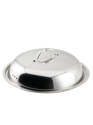 Provisions 14" Stainless Steel Domed Lid - La Cuisine