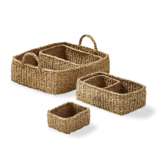 Rectangular Tray With Small Baskets, Set/5 - La Cuisine
